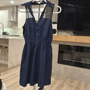 Papaya dress blue large never worn
